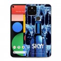 Дизайнерский пластиковый чехол для Google Pixel 5 Skyy Vodka