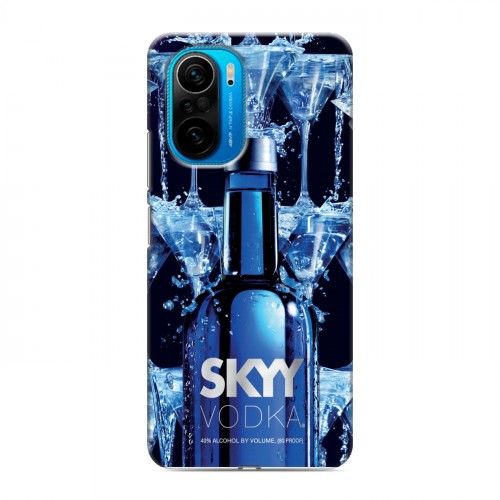 Дизайнерский силиконовый чехол для Xiaomi Poco F3 Skyy Vodka