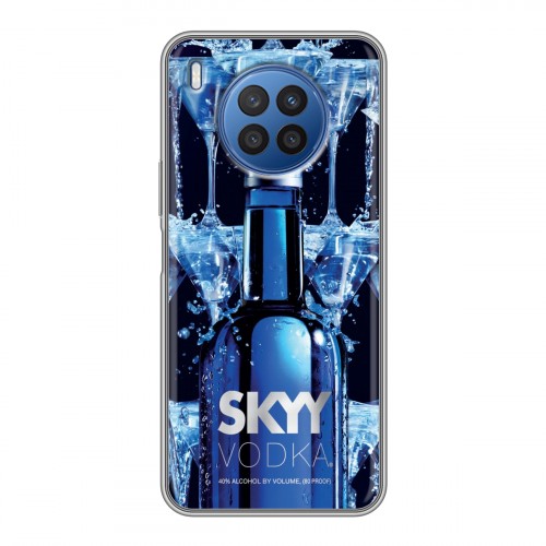 Дизайнерский силиконовый чехол для Huawei Nova 8i Skyy Vodka