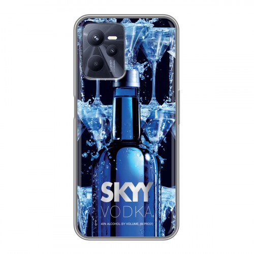 Дизайнерский силиконовый чехол для Realme C35 Skyy Vodka