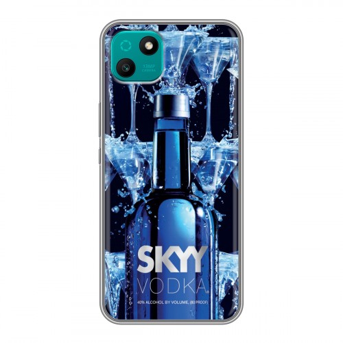 Дизайнерский силиконовый чехол для Wiko T10 Skyy Vodka