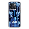 Дизайнерский силиконовый чехол для OnePlus 10T Skyy Vodka