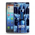 Дизайнерский пластиковый чехол для Lenovo Vibe Z Skyy Vodka