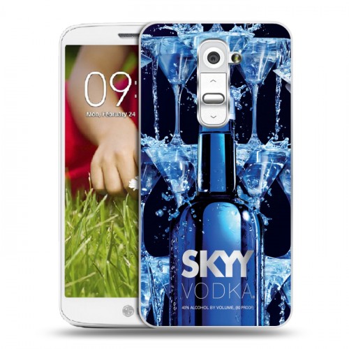 Дизайнерский пластиковый чехол для LG Optimus G2 mini Skyy Vodka