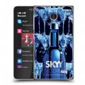 Дизайнерский пластиковый чехол для Nokia X Skyy Vodka