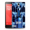 Дизайнерский пластиковый чехол для Xiaomi RedMi Note Skyy Vodka