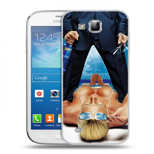 Дизайнерский пластиковый чехол для Samsung Galaxy Premier Skyy Vodka