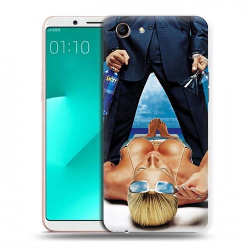 Дизайнерский пластиковый чехол для OPPO A83 Skyy Vodka