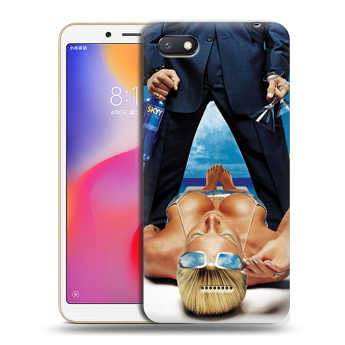 Дизайнерский пластиковый чехол для Xiaomi RedMi 6A Skyy Vodka