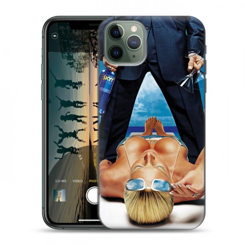 Дизайнерский пластиковый чехол для Iphone 11 Pro Max Skyy Vodka