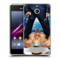 Дизайнерский силиконовый чехол для Sony Xperia E1 Skyy Vodka