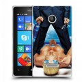 Дизайнерский пластиковый чехол для Microsoft Lumia 435 Skyy Vodka