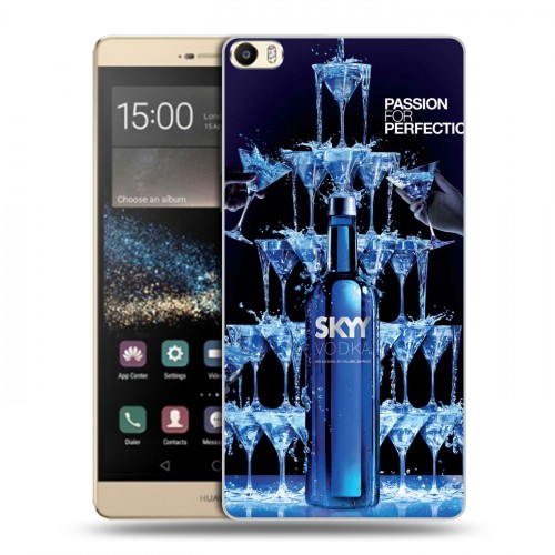 Дизайнерский пластиковый чехол для Huawei P8 Max Skyy Vodka