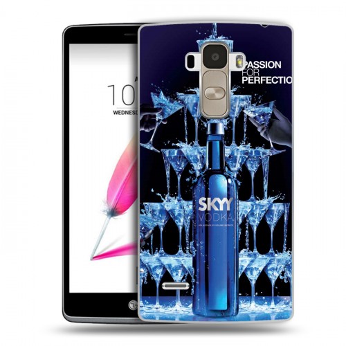 Дизайнерский пластиковый чехол для LG G4 Stylus Skyy Vodka