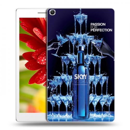 Дизайнерский силиконовый чехол для ASUS ZenPad 8 Skyy Vodka