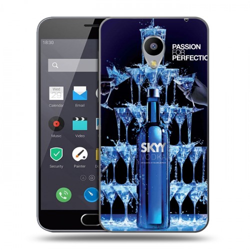 Дизайнерский пластиковый чехол для Meizu M2 Note Skyy Vodka