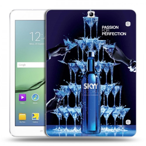 Дизайнерский силиконовый чехол для Samsung Galaxy Tab S2 9.7 Skyy Vodka
