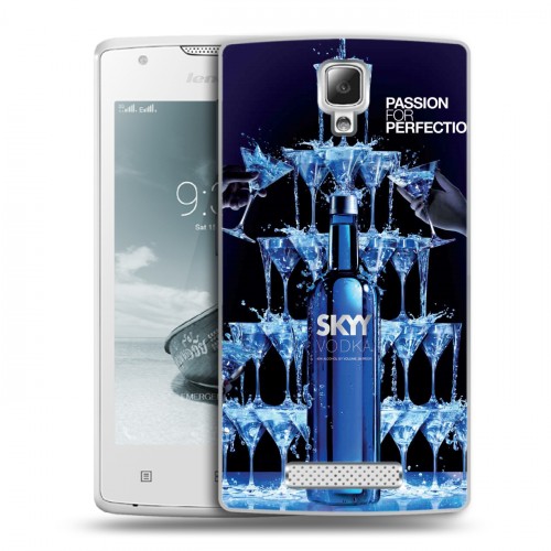 Дизайнерский пластиковый чехол для Lenovo A1000 Skyy Vodka