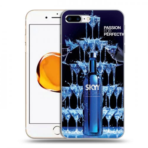 Дизайнерский пластиковый чехол для Iphone 7 Plus / 8 Plus Skyy Vodka