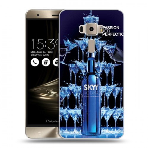 Дизайнерский пластиковый чехол для Asus ZenFone 3 Skyy Vodka