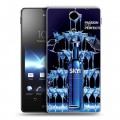 Дизайнерский пластиковый чехол для Sony Xperia TX Skyy Vodka