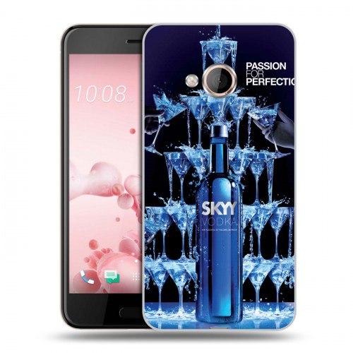 Дизайнерский силиконовый чехол для HTC U Play Skyy Vodka