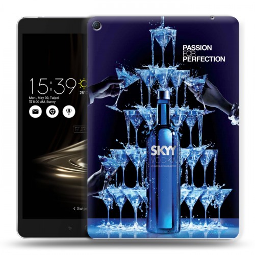 Дизайнерский силиконовый чехол для Asus ZenPad 3S 10 LTE Skyy Vodka
