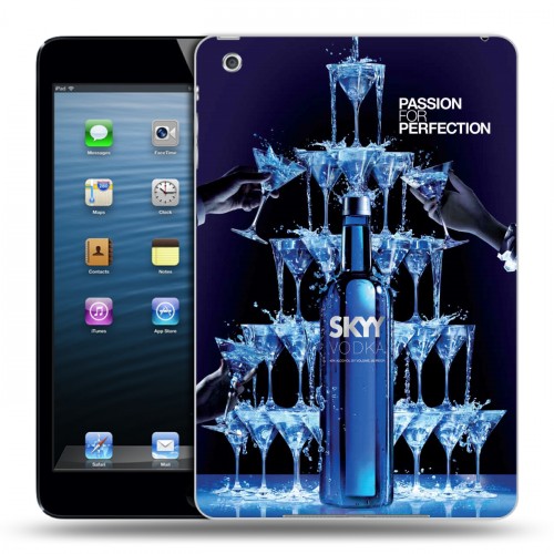 Дизайнерский силиконовый чехол для Ipad Mini Skyy Vodka