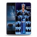 Дизайнерский пластиковый чехол для Nokia 8 Skyy Vodka