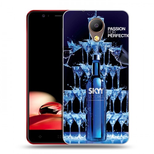 Дизайнерский пластиковый чехол для Elephone P8 Skyy Vodka