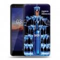 Дизайнерский пластиковый чехол для Nokia 2.1 Skyy Vodka