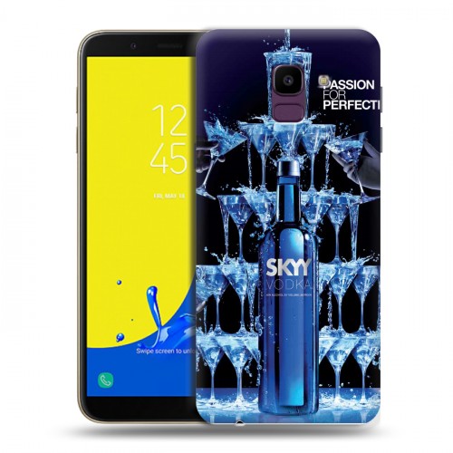 Дизайнерский пластиковый чехол для Samsung Galaxy J6 Skyy Vodka