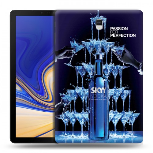 Дизайнерский силиконовый чехол для Samsung Galaxy Tab S4 Skyy Vodka