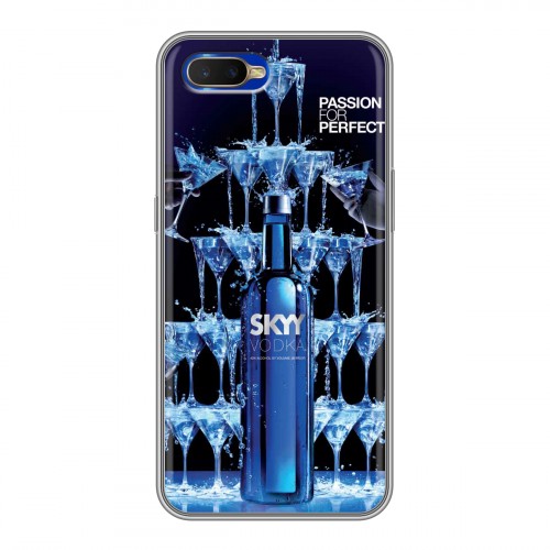 Дизайнерский силиконовый чехол для OPPO RX17 Neo Skyy Vodka