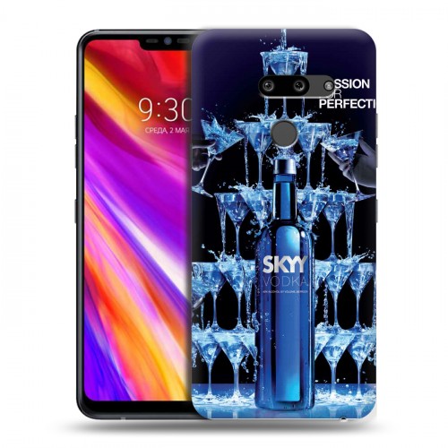 Дизайнерский пластиковый чехол для LG G8 ThinQ Skyy Vodka