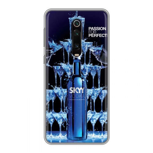 Дизайнерский силиконовый чехол для Xiaomi RedMi K20 Skyy Vodka