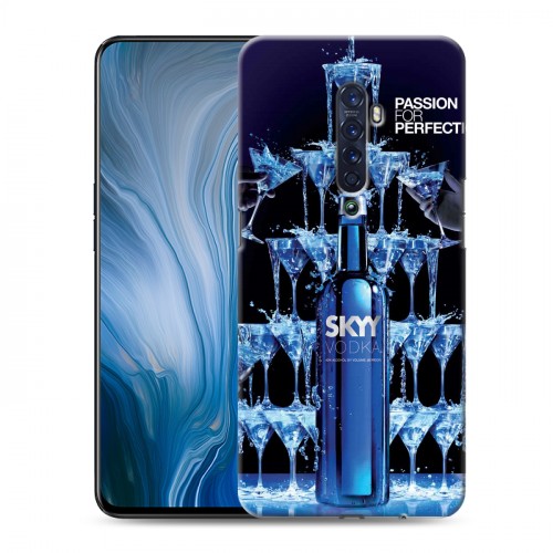 Дизайнерский пластиковый чехол для OPPO Reno2 Z Skyy Vodka