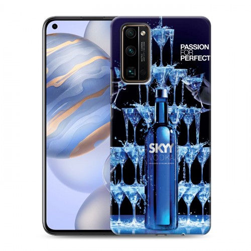 Дизайнерский пластиковый чехол для Huawei Honor 30 Skyy Vodka