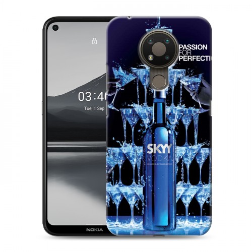 Дизайнерский силиконовый чехол для Nokia 3.4 Skyy Vodka