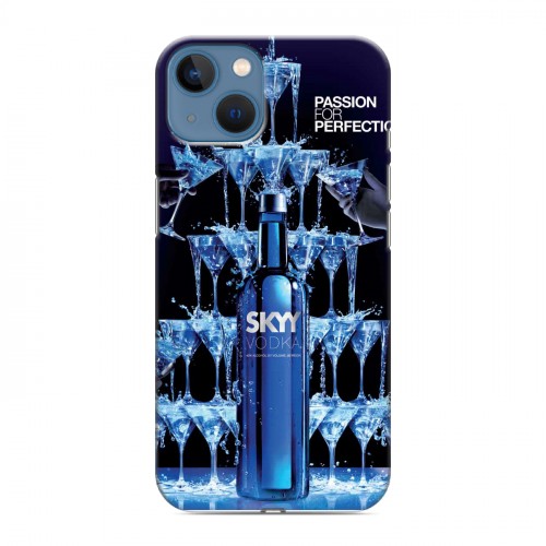 Дизайнерский силиконовый чехол для Iphone 13 Skyy Vodka