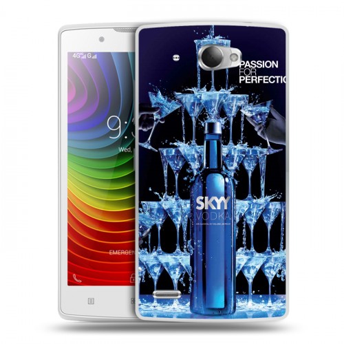 Дизайнерский пластиковый чехол для Lenovo S920 Skyy Vodka