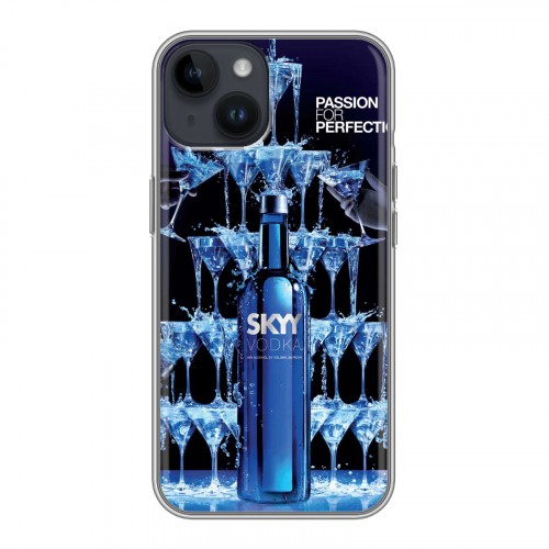 Дизайнерский пластиковый чехол для Iphone 14 Skyy Vodka