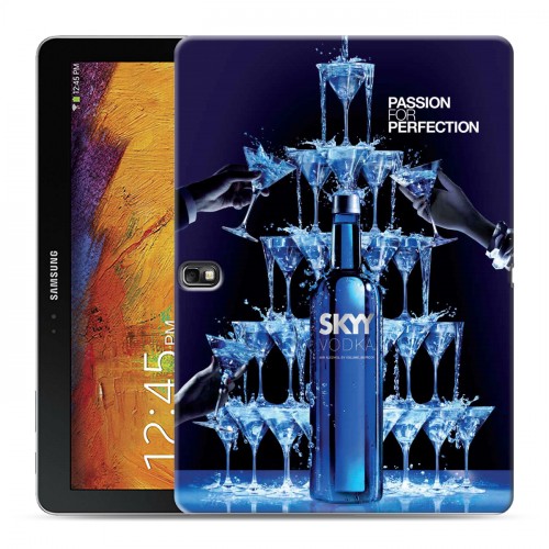 Дизайнерский силиконовый чехол для Samsung Galaxy Note 10.1 2014 editon Skyy Vodka