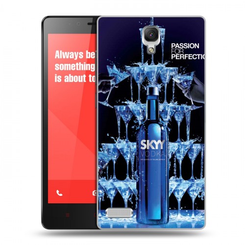 Дизайнерский пластиковый чехол для Xiaomi RedMi Note Skyy Vodka