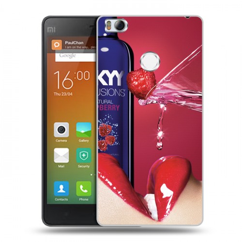 Дизайнерский пластиковый чехол для Xiaomi Mi4S Skyy Vodka
