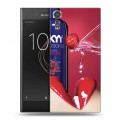 Дизайнерский пластиковый чехол для Sony Xperia XZs Skyy Vodka