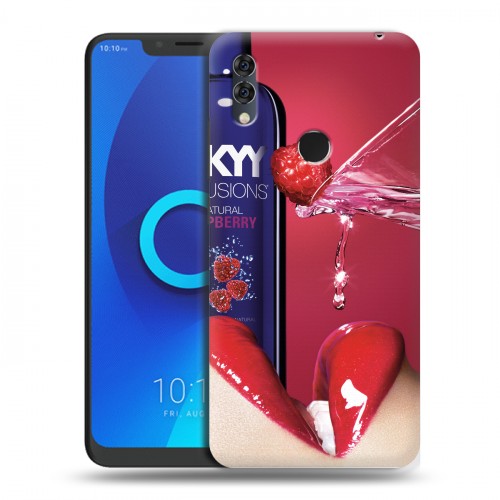 Дизайнерский силиконовый чехол для Alcatel 5V Skyy Vodka