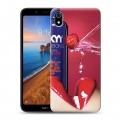 Дизайнерский силиконовый чехол для Xiaomi RedMi 7A Skyy Vodka