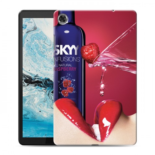 Дизайнерский силиконовый чехол для Lenovo Tab M8 Skyy Vodka