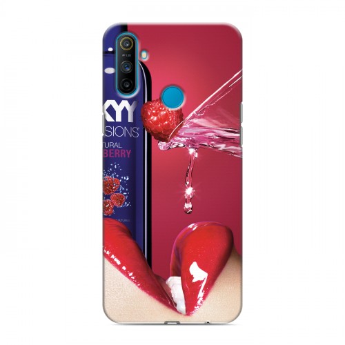 Дизайнерский силиконовый чехол для Realme C3 Skyy Vodka